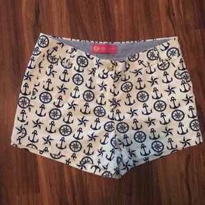 Anchor and compass shorts that are ready to sail!